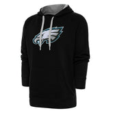 Antigua Victory Chenille Pullover Hoodie - Philadelphia Eagles Hoodies