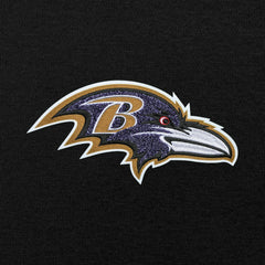 Antigua Victory Chenille Pullover Hoodie - Baltimore Ravens Hoodies