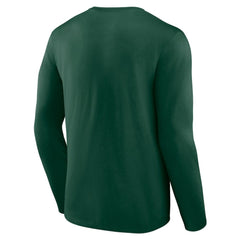 Green Athletics Wordmark Long Sleeve T-Shirt