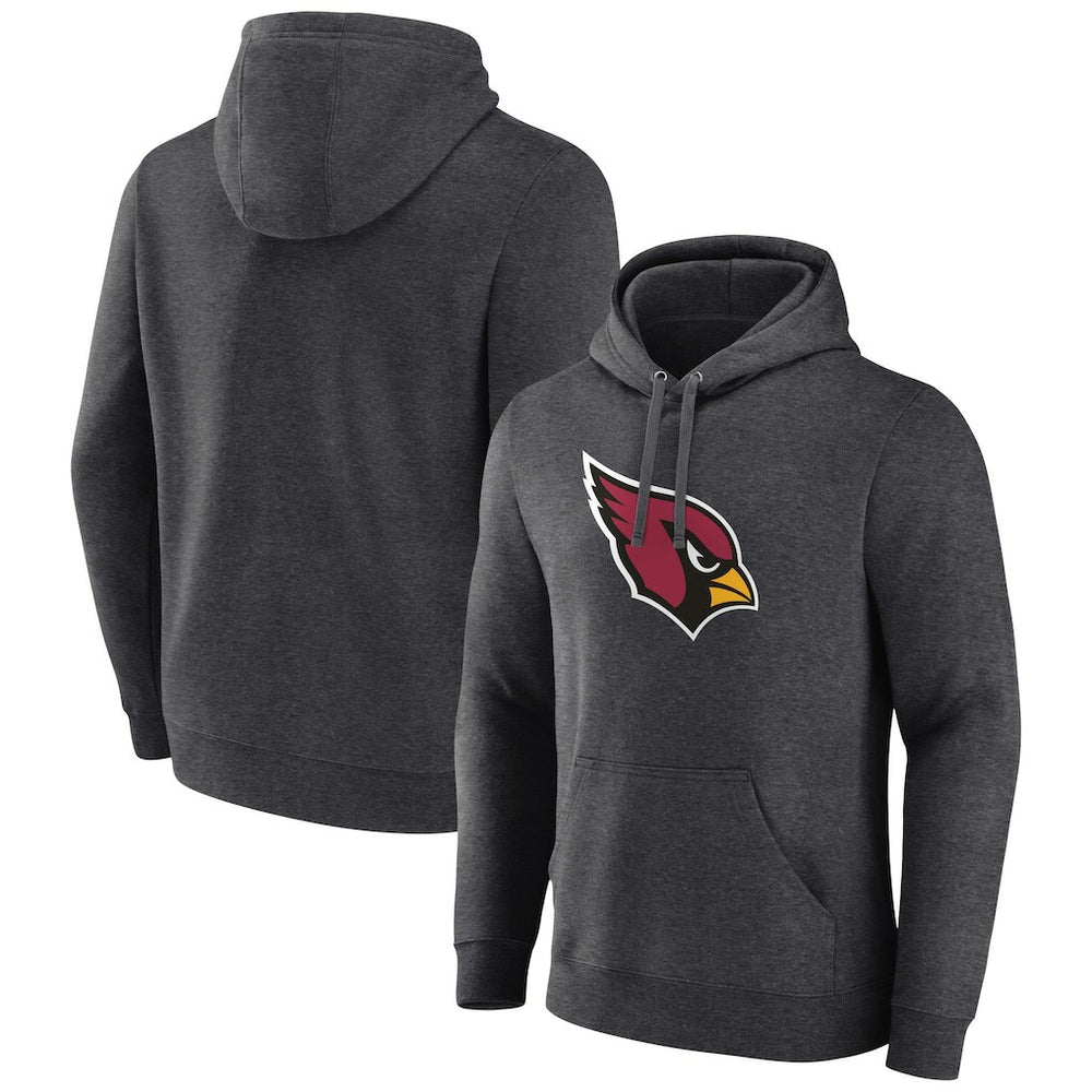 Primary Team Logo Fitted Pullover Hoodie - Arizona Cardinals Hoodies