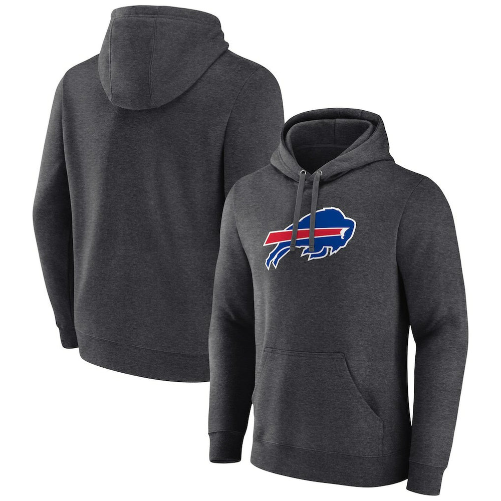 Primary Team Logo Fitted Pullover Hoodie - Buffalo Bills Hoodies