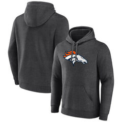 Primary Team Logo Fitted Pullover Hoodie - Denver Broncos Hoodies