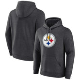 Primary Team Logo Fitted Pullover Hoodie - Pittsburgh Steelers Hoodies