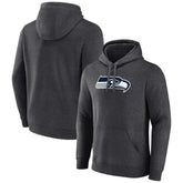 Primary Team Logo Fitted Pullover Hoodie - Seattle Seahawks Hoodies
