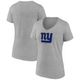 Women's Logo Team Lockup V-Neck T-Shirt - New York Giants T-shirts
