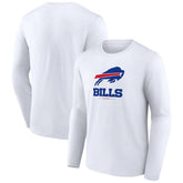 Logo Team Lockup Long Sleeve T-Shirt - Buffalo Bills T-shirts