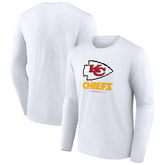 Logo Team Lockup Long Sleeve T-Shirt - Kansas City Chiefs T-shirts