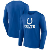 Logo Team Lockup Long Sleeve T-Shirt - Indianapolis Colts T-shirts