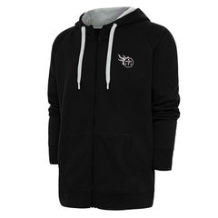 Antigua Metallic Logo Victory Full-Zip Hoodie - Tennessee Titans Hoodies