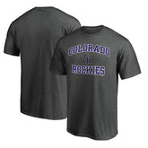 Charcoal Colorado Rockies Heart & Soul T-Shirt