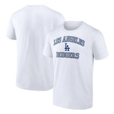 White Los Angeles Dodgers Heart and Soul T-Shirt