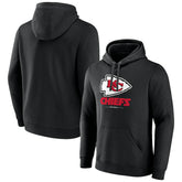 Logo Team Lockup Fitted Pullover Hoodie - Kansas City Chiefs Hoodies