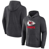 Logo Team Lockup Fitted Pullover Hoodie - Kansas City Chiefs Hoodies