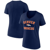 Women's Victory Arch Team V-Neck T-Shirt - Denver Broncos T-shirts