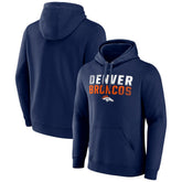 Team Fade Out Fitted Pullover Hoodie - Denver Broncos Hoodies