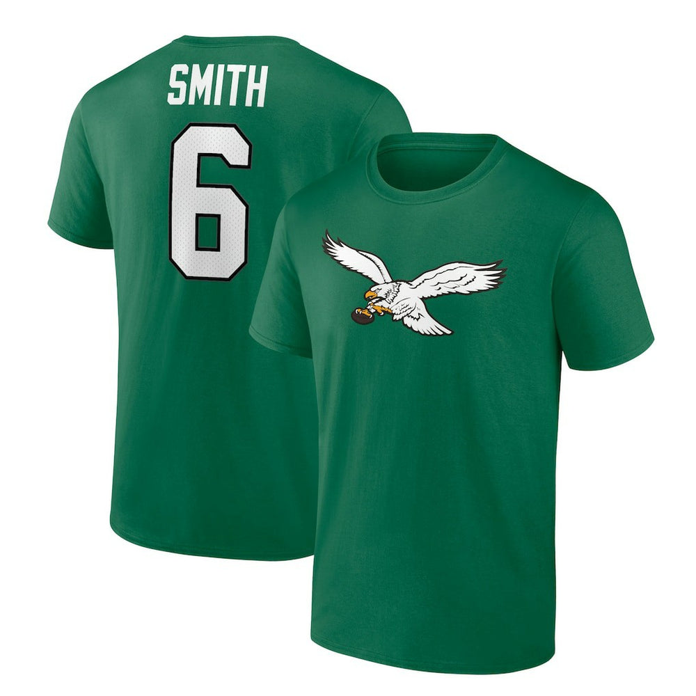 DeVonta Smith Alternate Icon Player Name & Number T-Shirt - Philadelphia Eagles T-shirts