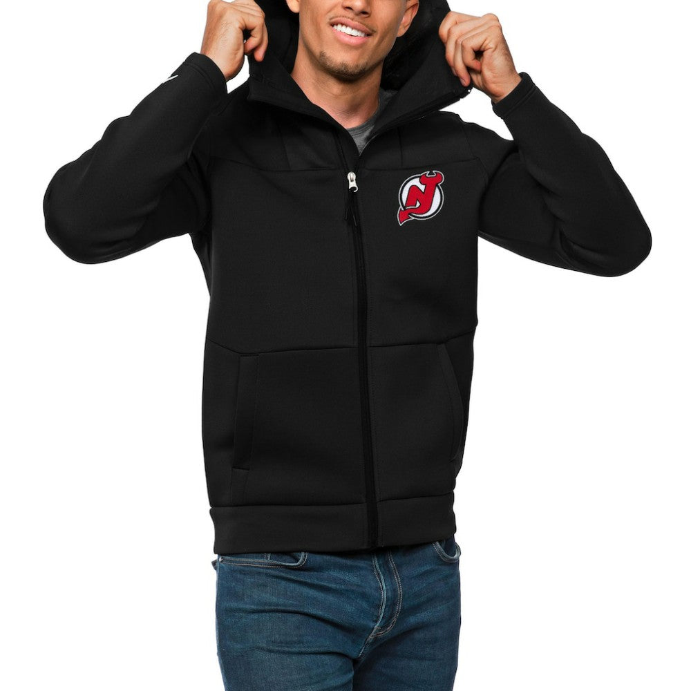 NHL New Jersey Devils Antigua Protect Full-Zip Hoodie