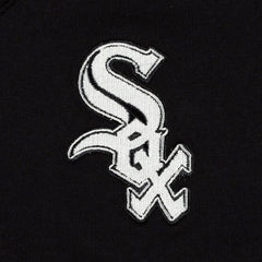 Black Chicago White Sox DKNY Sport Women's Lily V-Neck Pullover Sweatshirt