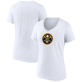 Denver Nuggets Women's Logo V-Neck T-Shirt sale