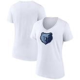 Memphis Grizzlies Women's Logo V-Neck T-Shirt