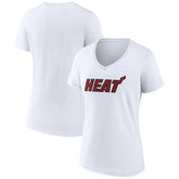Miami Heat Women's Wordmark V-Neck T-Shirt