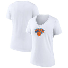 New York Knicks Women's Logo V-Neck T-Shirt