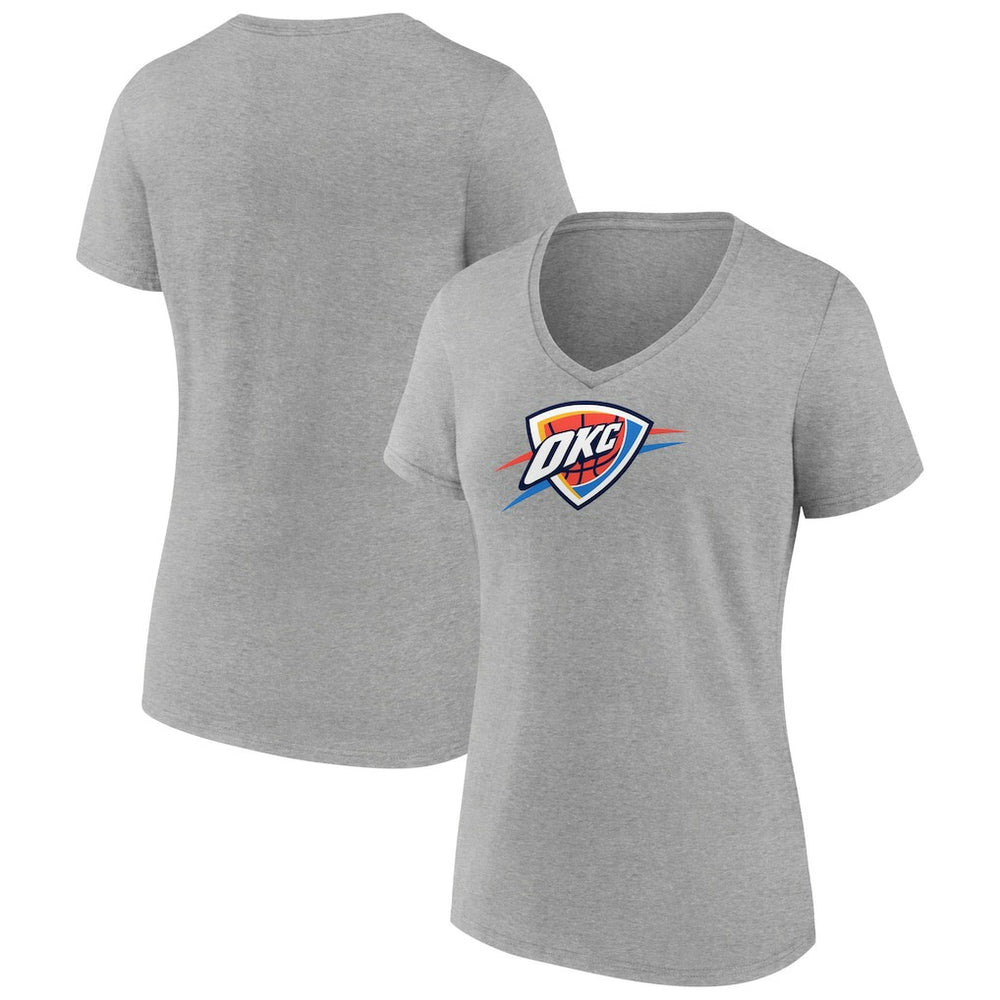 Oklahoma City Thunder Women's Logo V-Neck T-Shirt