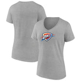 Oklahoma City Thunder Women's Logo V-Neck T-Shirt