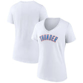 Oklahoma City Thunder Women's Wordmark V-Neck T-Shirt