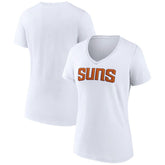 Phoenix Suns Women's Wordmark V-Neck T-Shirt