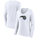 Orlando Magic Women's Logo Long Sleeve V-Neck T-Shirt