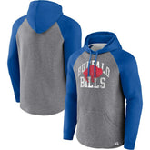 Favorite Arch Raglan Pullover Hoodie - Buffalo Bills Hoodies