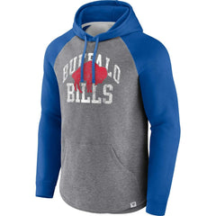 Favorite Arch Raglan Pullover Hoodie - Buffalo Bills Hoodies