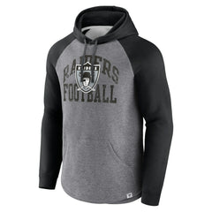 Favorite Arch Raglan Pullover Hoodie - Las Vegas Raiders Hoodies