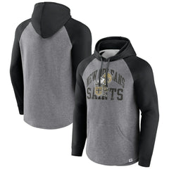 Favorite Arch Raglan Pullover Hoodie - New Orleans Saints Hoodies