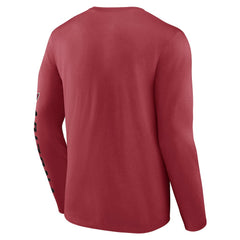 Helmet Platform Long Sleeve T-Shirt - Arizona Cardinals T-shirts