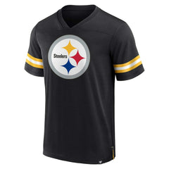 Jersey Tackle V-Neck T-Shirt - Pittsburgh Steelers T-shirts