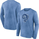 Washed Primary Long Sleeve T-Shirt - Los Angeles Rams T-shirts
