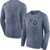 Washed Primary Long Sleeve T-Shirt - Tennessee Titans T-shirts