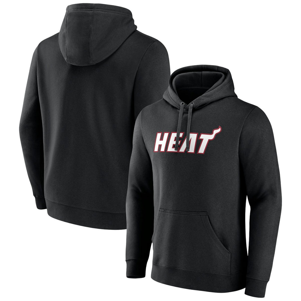 Miami Heat Wordmark Team Logo Pullover Hoodie