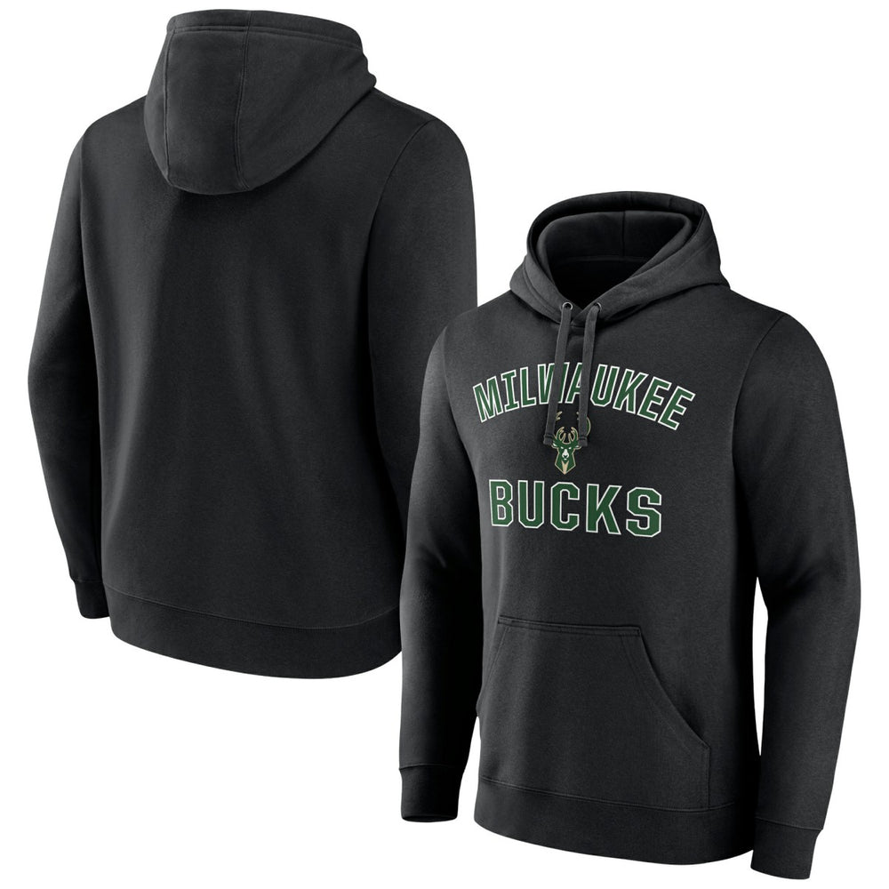 Black Victory Arch Pullover Hoodie