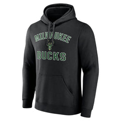 Black Victory Arch Pullover Hoodie
