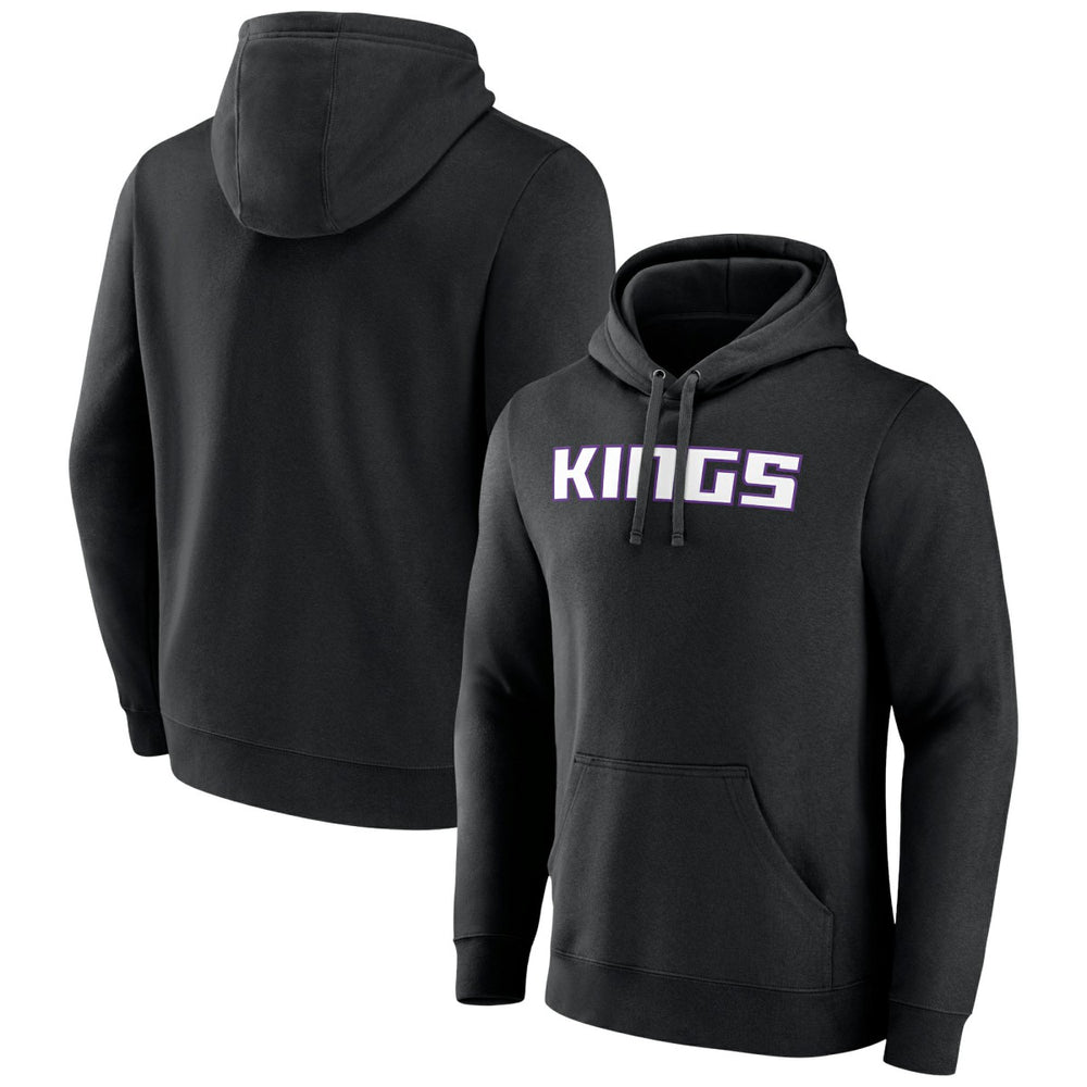Sacramento Kings Wordmark Team Logo Pullover Hoodie