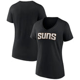 Phoenix Suns Women's Wordmark V-Neck T-Shirt