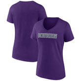 Sacramento Kings Women's Wordmark V-Neck T-Shirt