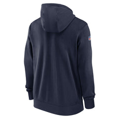 2023/24 Sideline Club Full-Zip Hoodie - Tennessee Titans Hoodies