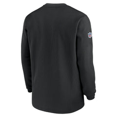 2023 Sideline Throwback Heavy Brushed Waffle Long Sleeve Top - Las Vegas Raiders Tops