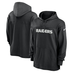 2023 Sideline Lightweight Performance Hooded Top - Las Vegas Raiders Tops
