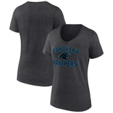 Women's Victory Arch Team V-Neck T-Shirt - Carolina Panthers T-shirts