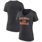 Women's Victory Arch Team V-Neck T-Shirt - Cincinnati Bengals T-shirts